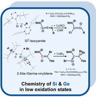 Chemistry of Si and Ge in low oxidation states