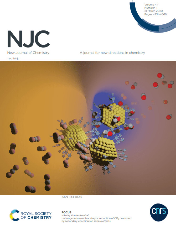 42 New Journal of Chemistry - issue 11, 4231-4666 - Mar 21, 2020