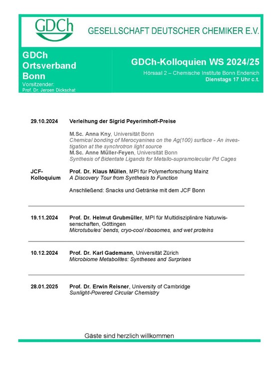 GDCh Programm 2024-25